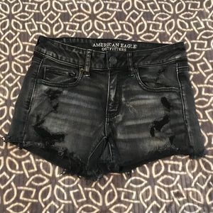 American eagle super stretch black size 6!!